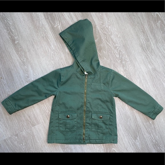 Crazy 8 toddler 3t green cargo jacket - Picture 1 of 4